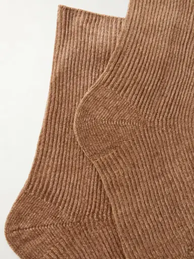 Gabriela Hearst Brio Ribbed Silk Socks | Thumbnail 2