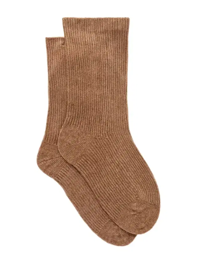 Gabriela Hearst Brio Ribbed Silk Socks