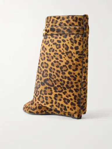 Givenchy Shark Animal-print Calf Hair Ankle Boots | Thumbnail 3 Givenchy Shark Animal-print Calf Hair Ankle Boots | Thumbnail 3