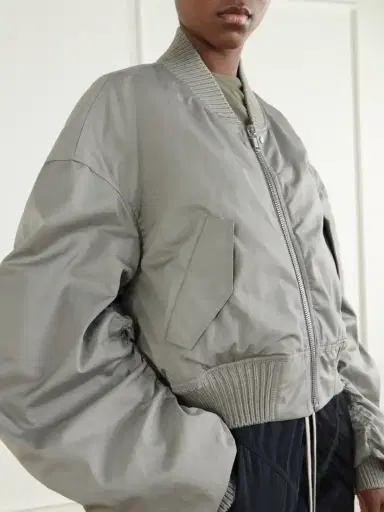 Rick Owens Secchia Shell Cropped Jacket | Thumbnail 5 Rick Owens Secchia Shell Cropped Jacket | Thumbnail 5