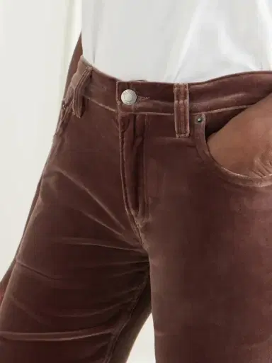 Haikure Carly Cotton-velvet Mid-rise Straight-leg Pants | Thumbnail 5 Haikure Carly Cotton-velvet Mid-rise Straight-leg Pants | Thumbnail 5