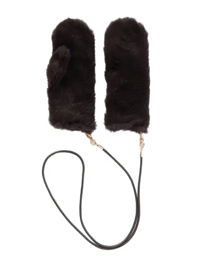 Max Mara Ombrato Strap-detailed Alpaca, Wool And Silk-blend Gloves