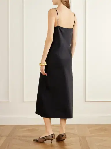 Joseph Cloe Silk-satin Midi Dress | Thumbnail 3