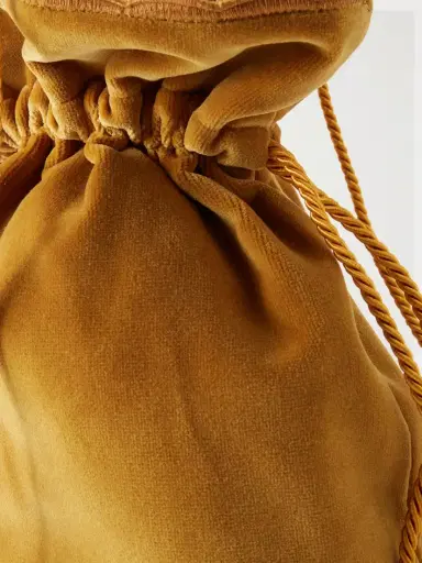 Les Vacances D’Irina The Little Velvet Sack Cotton Pouch | Thumbnail 5