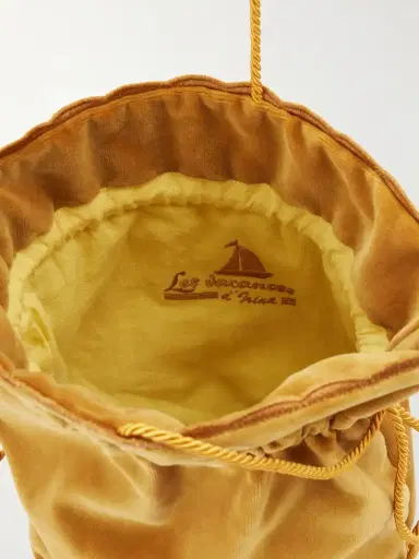 Les Vacances D’Irina The Little Velvet Sack Cotton Pouch | Thumbnail 6