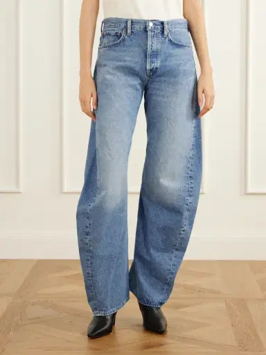 AGOLDE Spiral Mid-rise Barrel-leg Jeans | Thumbnail 3