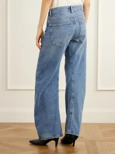 AGOLDE Spiral Mid-rise Barrel-leg Jeans | Thumbnail 4