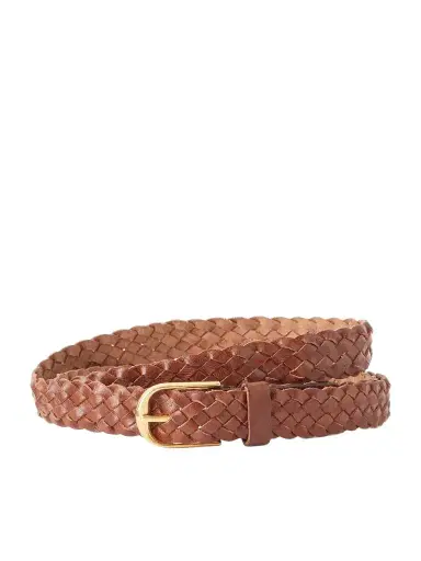 Nili Lotan Braided Jane Leather Belt | Thumbnail 1