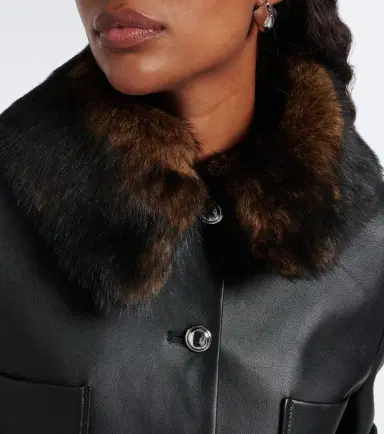 Altuzarra Simons leather jacket | Thumbnail 3