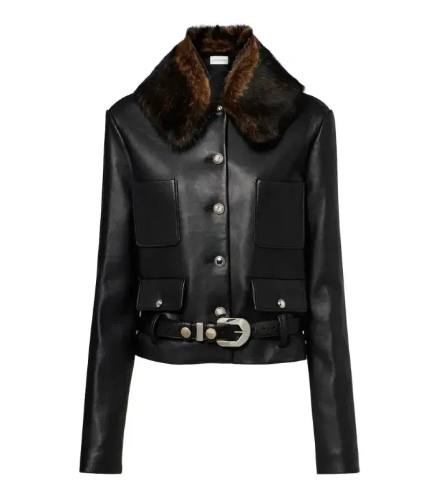 Altuzarra Simons leather jacket