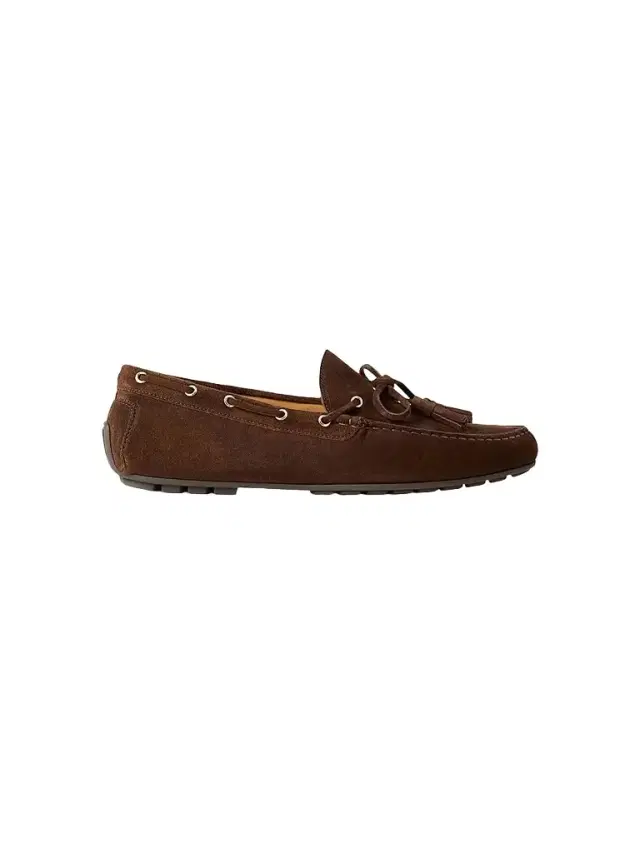 Ralph Lauren Purple Label Men's Harold Tassel Suede Driving Shoes