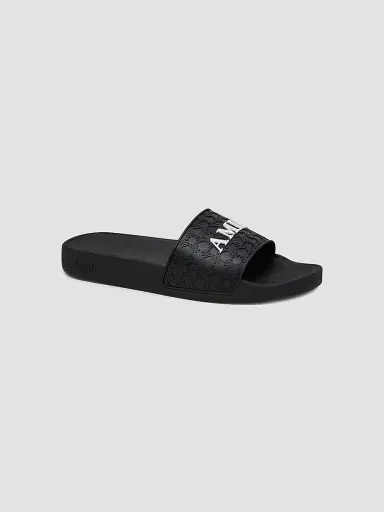 AMIRI Women's MA Quad Monogram Pool Slides | Thumbnail 2 AMIRI Women's MA Quad Monogram Pool Slides | Thumbnail 2