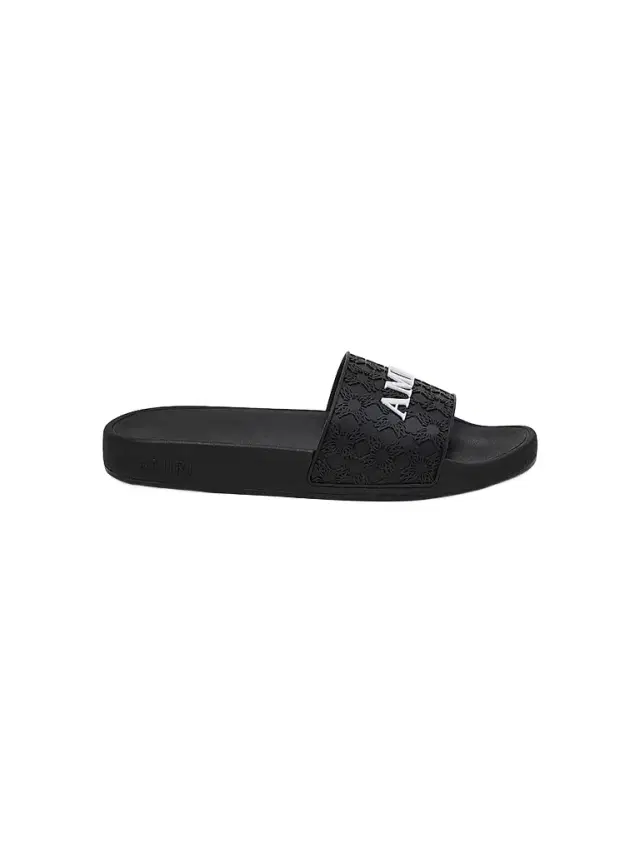 AMIRI Women's MA Quad Monogram Pool Slides