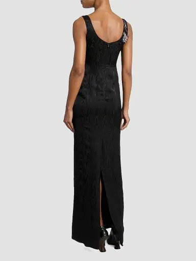 Dries Van Noten Women's Debant Embellished Maxi Dress | Thumbnail 3 Dries Van Noten Women's Debant Embellished Maxi Dress | Thumbnail 3