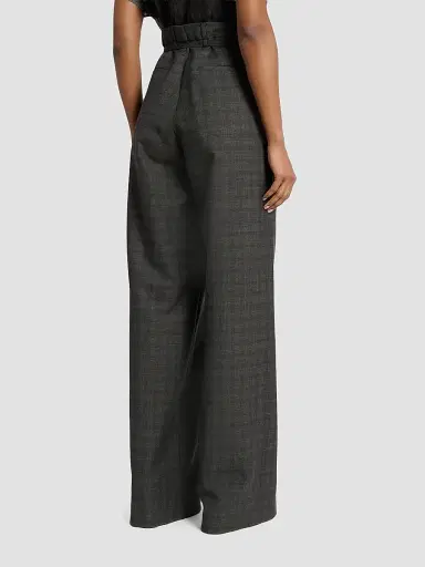 Dries Van Noten Women's Peacha Plaid Wool Pants | Thumbnail 3 Dries Van Noten Women's Peacha Plaid Wool Pants | Thumbnail 3