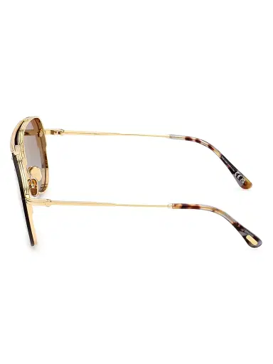 Tom Ford Women's Leon 62MM Aviator Sunglasses | Thumbnail 3