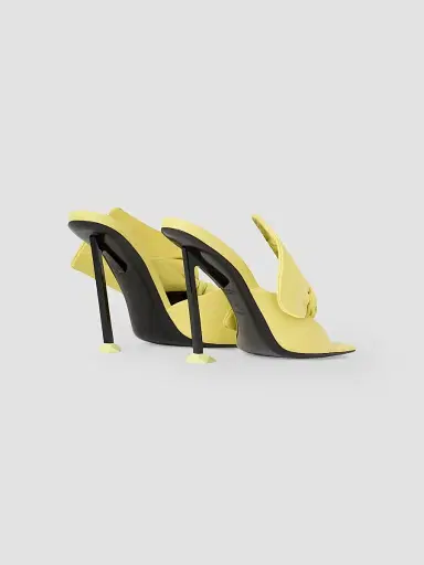 Givenchy Women's Boudoir Heeled Mules in Nappa Leather with Bow | Thumbnail 3 Givenchy Women's Boudoir Heeled Mules in Nappa Leather with Bow | Thumbnail 3