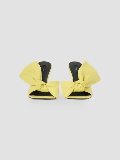 Givenchy Women's Boudoir Heeled Mules in Nappa Leather with Bow | Thumbnail 5 Givenchy Women's Boudoir Heeled Mules in Nappa Leather with Bow | Thumbnail 5