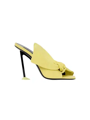 Givenchy Women's Boudoir Heeled Mules in Nappa Leather with Bow | Thumbnail 1 Givenchy Women's Boudoir Heeled Mules in Nappa Leather with Bow | Thumbnail 1