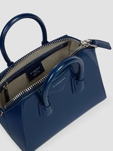 Givenchy Women's Mini Antigona Top Handle Bag in Box Leather | Thumbnail 4 Givenchy Women's Mini Antigona Top Handle Bag in Box Leather | Thumbnail 4