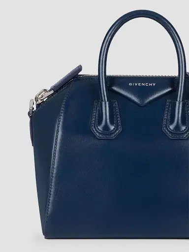 Givenchy Women's Mini Antigona Top Handle Bag in Box Leather | Thumbnail 6 Givenchy Women's Mini Antigona Top Handle Bag in Box Leather | Thumbnail 6