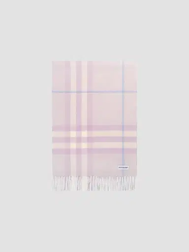 Burberry Women's Check Cashmere Scarf | Thumbnail 2