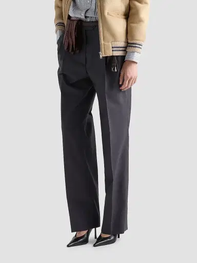 Prada Women's Light Mohair Pants | Thumbnail 2 Prada Women's Light Mohair Pants | Thumbnail 2