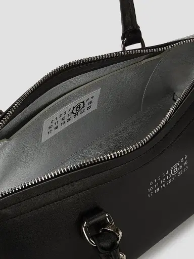 MM6 MAISON MARGIELA Women's New Bauletto Medium Leather Bowler | Thumbnail 4