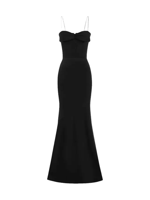 Alex Perry Women's Draped Satin Crêpe Gown