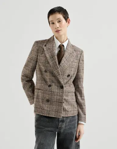 Brunello Cucinelli Prince of Wales blazer | Thumbnail 2 Brunello Cucinelli Prince of Wales blazer | Thumbnail 2