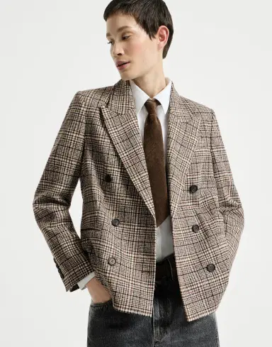 Brunello Cucinelli Prince of Wales blazer | Thumbnail 5 Brunello Cucinelli Prince of Wales blazer | Thumbnail 5