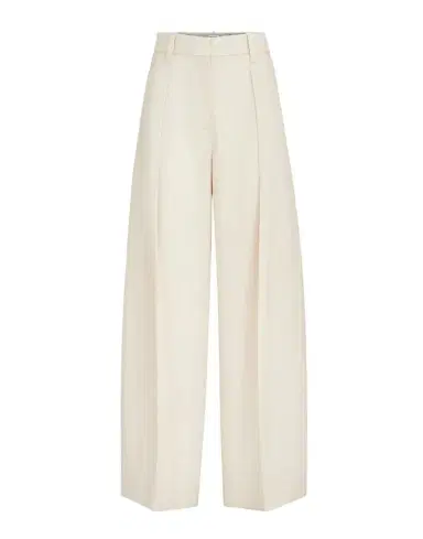 Brunello Cucinelli Pleated barrel trousers | Thumbnail 1