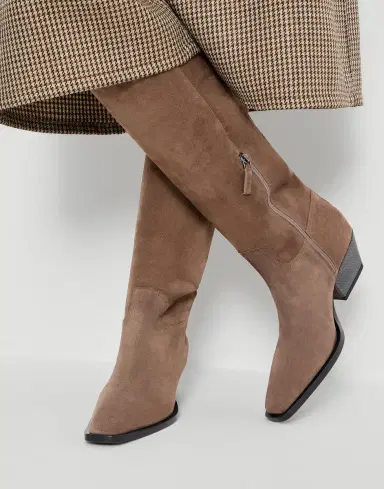 Brunello Cucinelli Suede boots with monili | Thumbnail 4 Brunello Cucinelli Suede boots with monili | Thumbnail 4