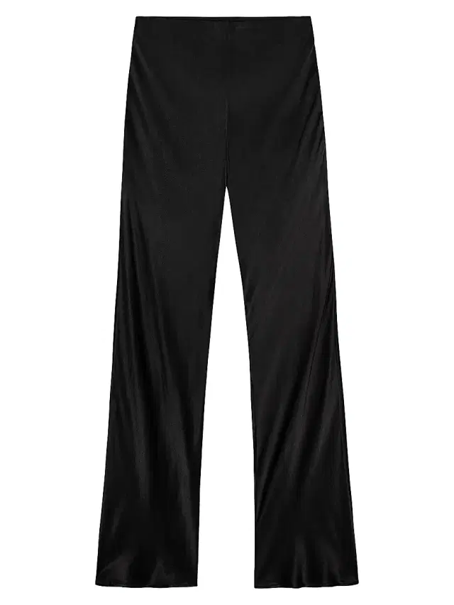 RAILS Women's Silvi Satin High-Rise Pants - Black - Size Large