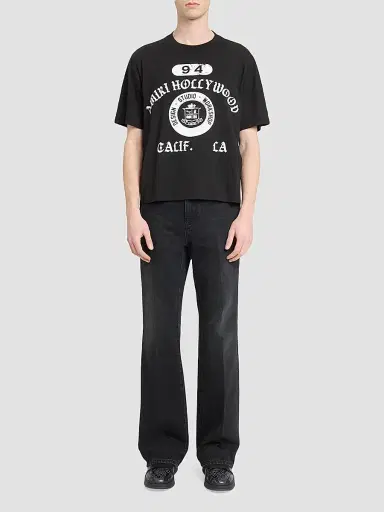 AMIRI Men's Collegiate Logo Boxy T-Shirt | Thumbnail 2