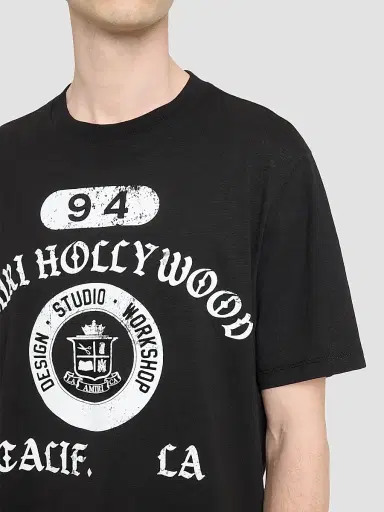 AMIRI Men's Collegiate Logo Boxy T-Shirt | Thumbnail 5