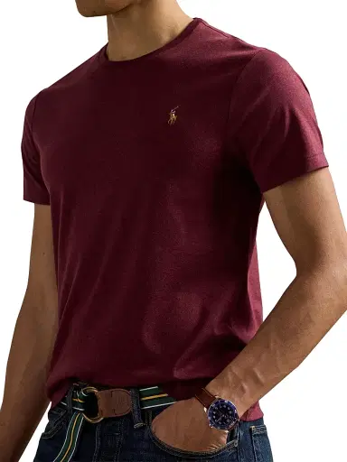 Polo Ralph Lauren Men's Cotton Jersey Crewneck T-Shirt | Thumbnail 5
