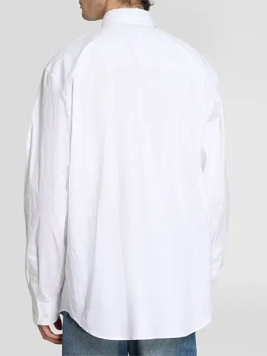 Dries Van Noten Men's Caper Embellished Cotton Poplin Shirt | Thumbnail 3
