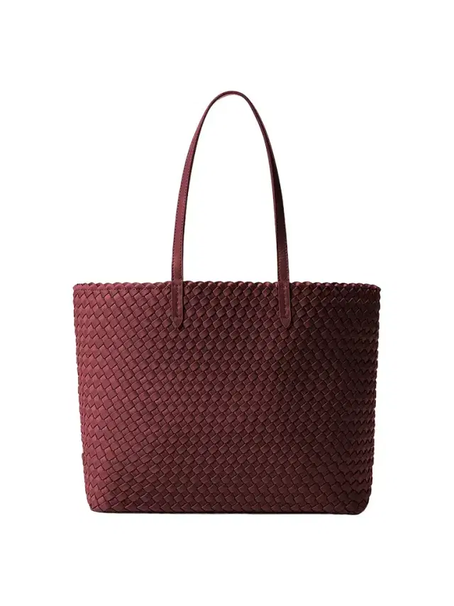 Naghedi Women's Jetsetter Small Tote Bag - Bordeaux
