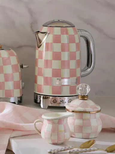 MacKenzie-Childs Violet Check Creamer | Thumbnail 4 MacKenzie-Childs Violet Check Creamer | Thumbnail 4