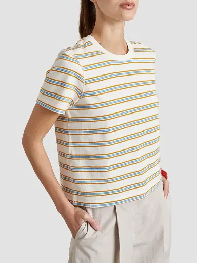 La Ligne Women's Striped Mol T-Shirt | Thumbnail 2