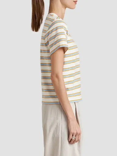 La Ligne Women's Striped Mol T-Shirt | Thumbnail 3