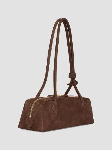 Alaïa Women's Le Teckel Leather Shoulder Bag | Thumbnail 4