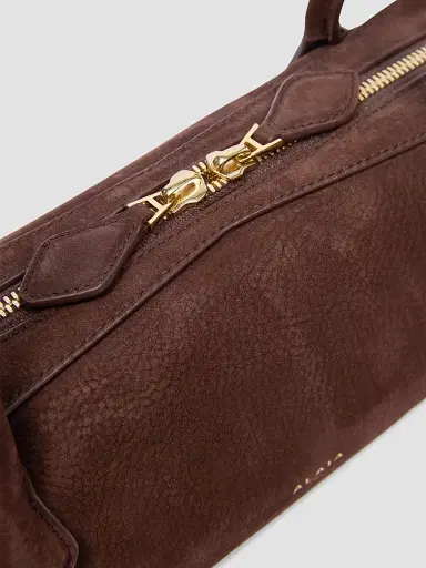 Alaïa Women's Le Teckel Leather Shoulder Bag | Thumbnail 5