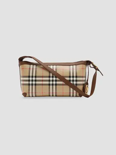 Burberry Women's Mini Check Shoulder Bag | Thumbnail 3