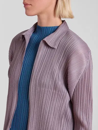 Pleats Please Issey Miyake Women's Monthly Colors: August Blouson Jacket | Thumbnail 5