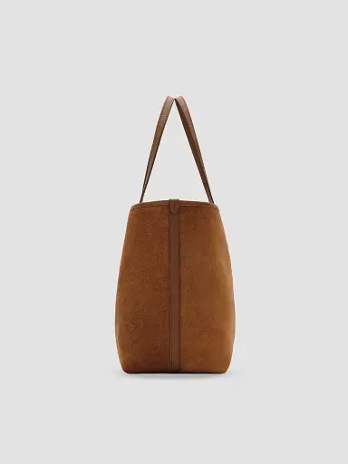 Burberry Women's Medium Bloomsbury Check Reversible Tote Bag | Thumbnail 5