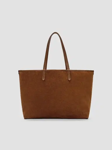 Burberry Women's Medium Bloomsbury Check Reversible Tote Bag | Thumbnail 6