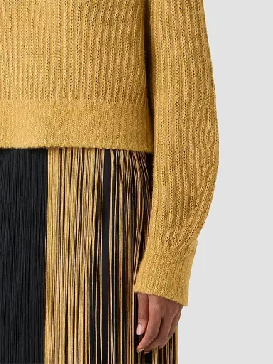 Akris Women's Chunky Knit Turtleneck Sweater | Thumbnail 5