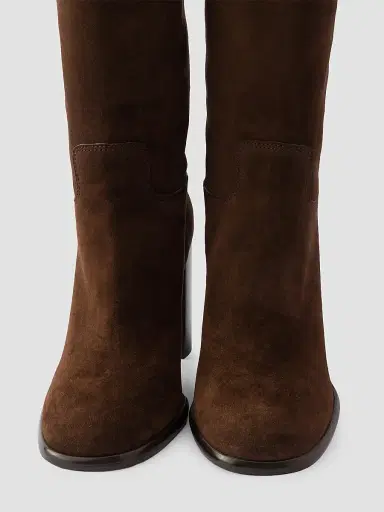 Prada Women's Suede Boots | Thumbnail 4 Prada Women's Suede Boots | Thumbnail 4